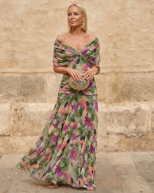 Kiara - Vestido elegante y colorido