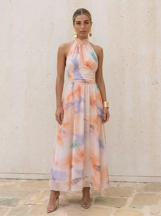 Aurora - Vestido Maxi Floral